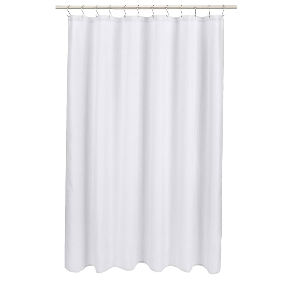 BRAND NEW NEVER USED STILL IN PACKAGE linen shower curtain